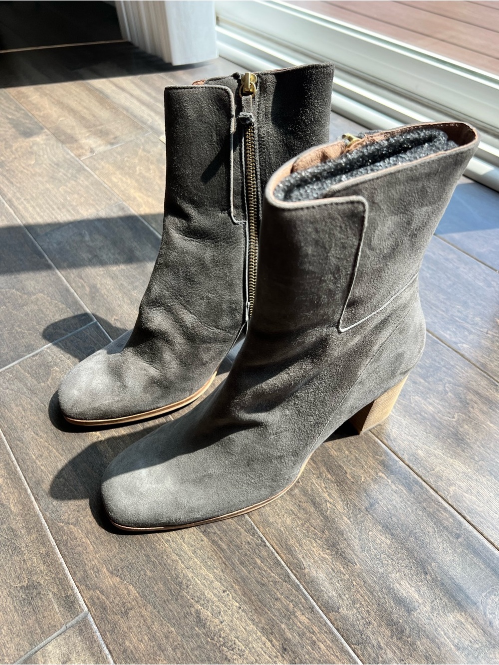 Free People real suede boots